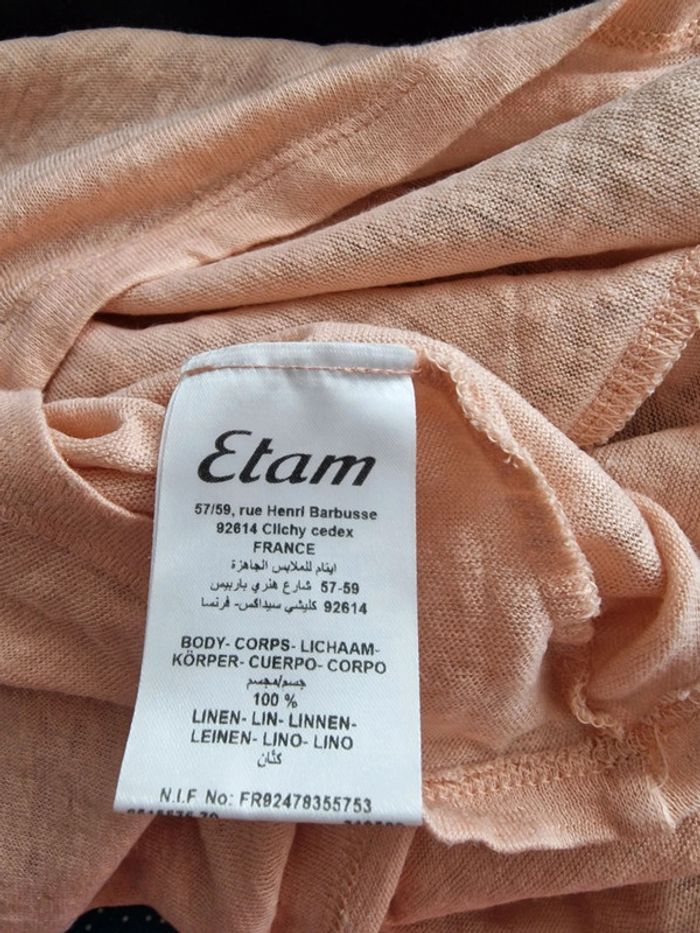 T shirt etam - photo numéro 5