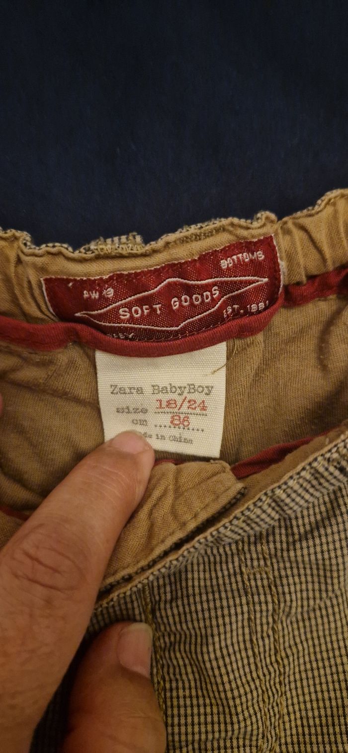 Vend pantalon bebe moutarde - photo numéro 3
