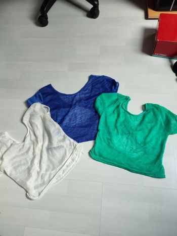 Petit haut sympa ouvert dans le dos