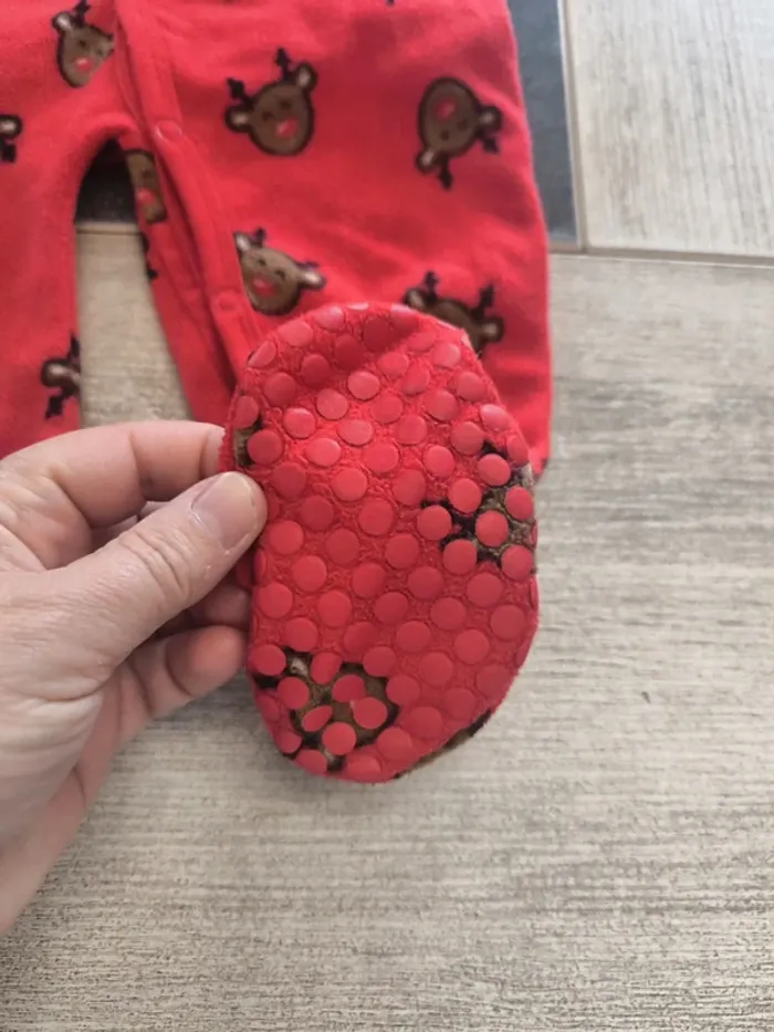 Pyjama polaire Rennes garçon 12 mois 80cm Zeeman - photo numéro 4