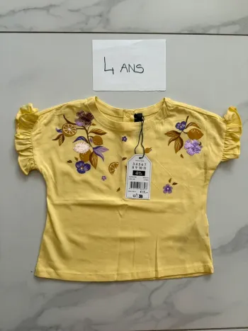 Tee shirt sergent major 4 ans neuf