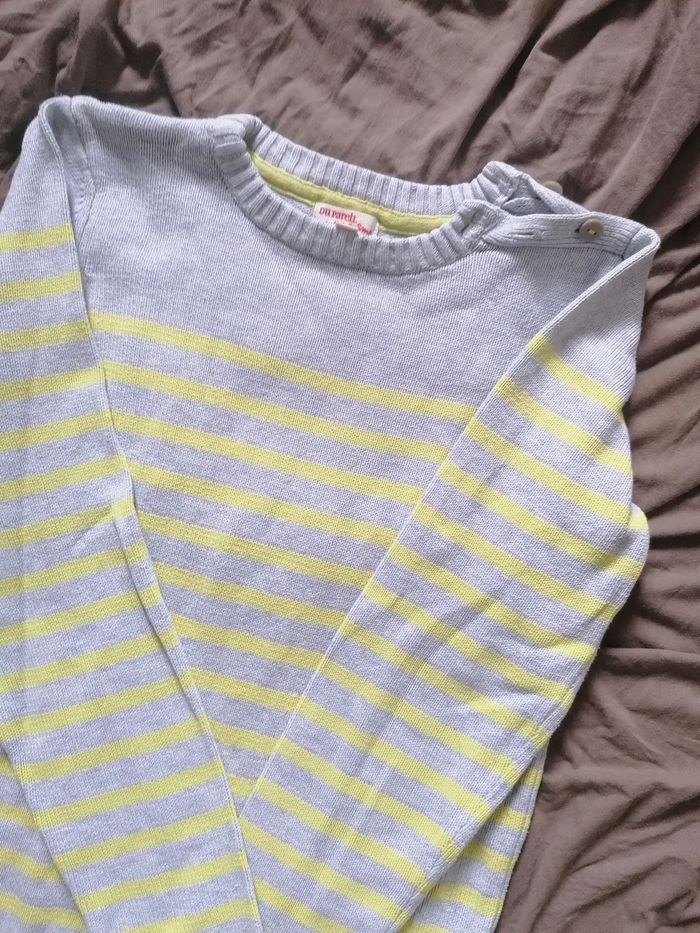 Pull fin coton DPAM garçon 12 ans