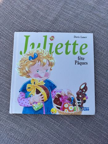 Livre Juliette fête Pâques