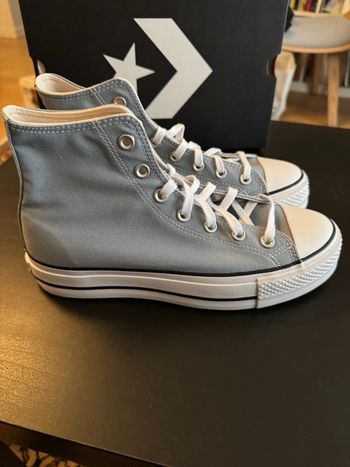 converse chuck taylor all star lift hi obsidian mist 570434c taille 40