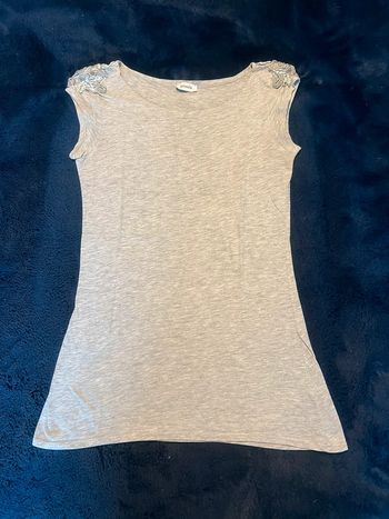 Teeshirt manche courte avec strass