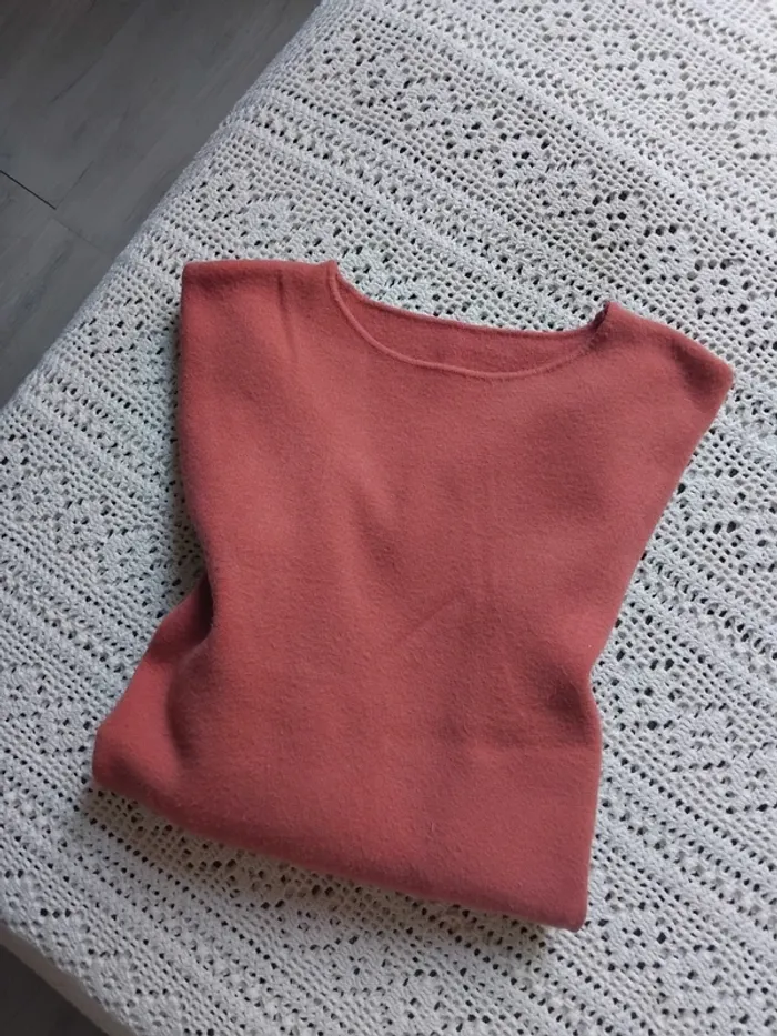 Pull vieux rose