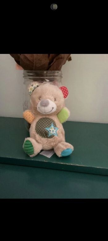 Peluche doudou petit ourson