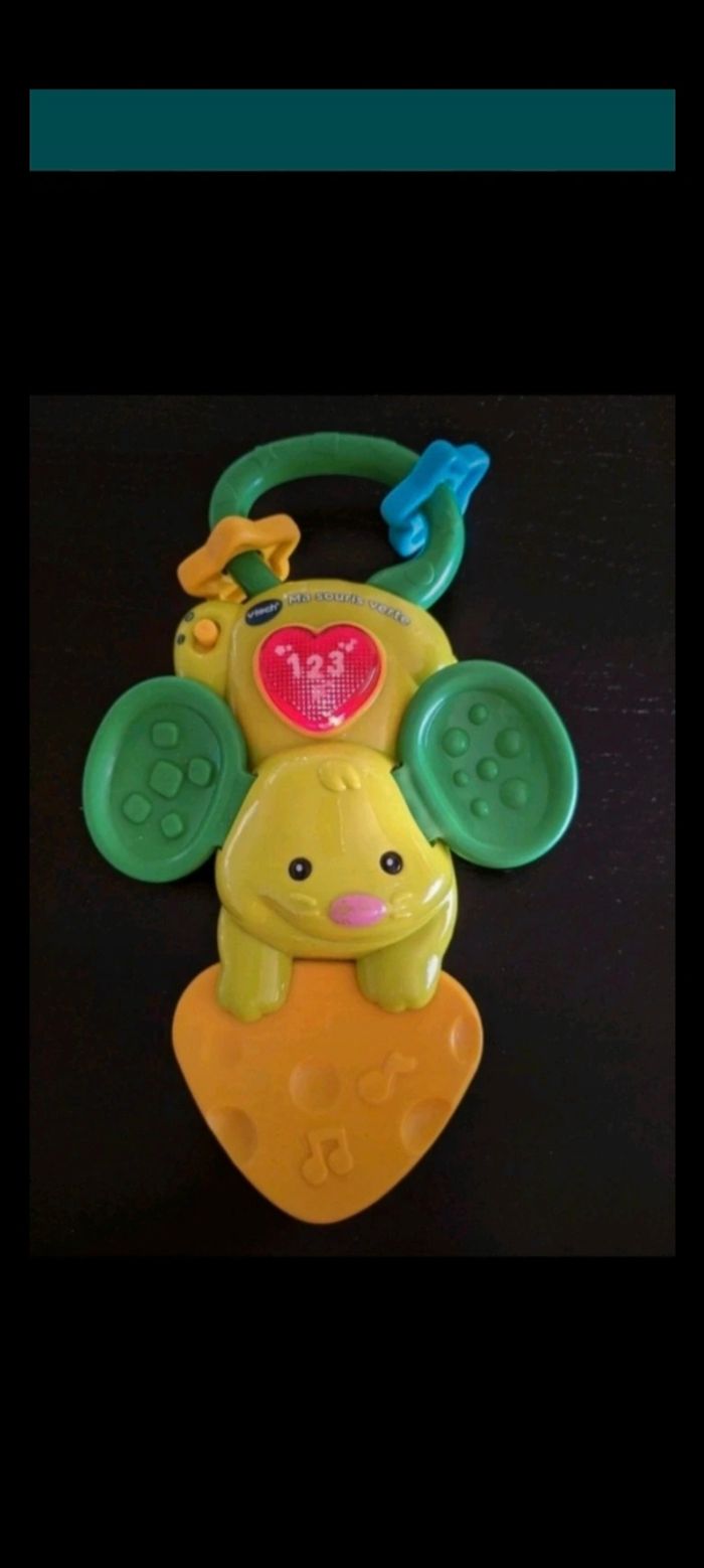Hochet ma souris verte VTech