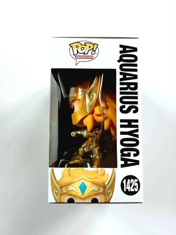 Figurine Funko Pop Animation Saint Seiya Gold Aquarius Hyoga 1425 - photo numéro 4