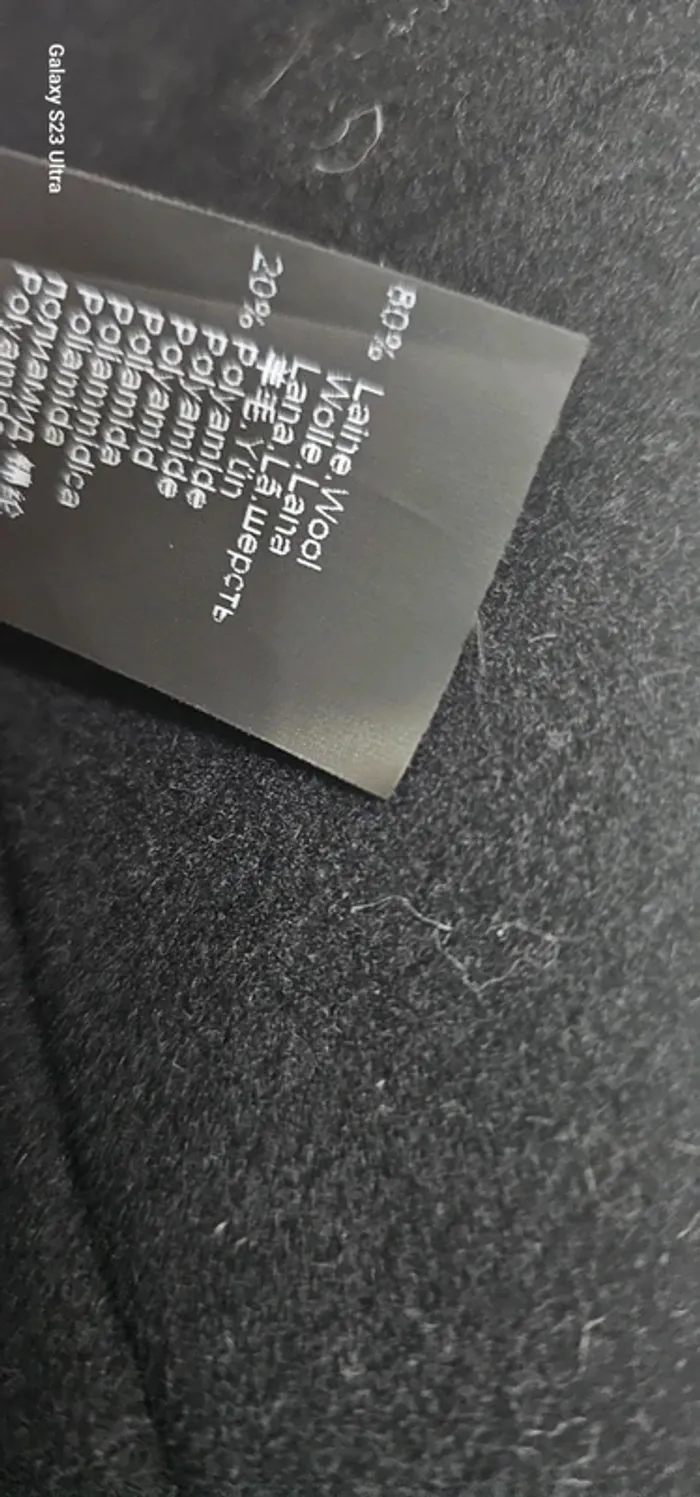 Caban Manteau Epais Laine IKKS Taille 42 - photo numéro 11