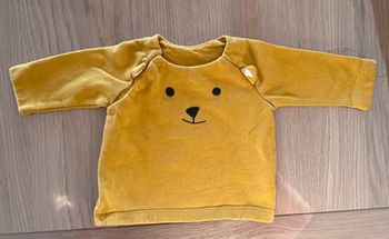 Pull jaune 6mois 