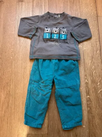 Ensemble 1 2 3 Nounours 12 M