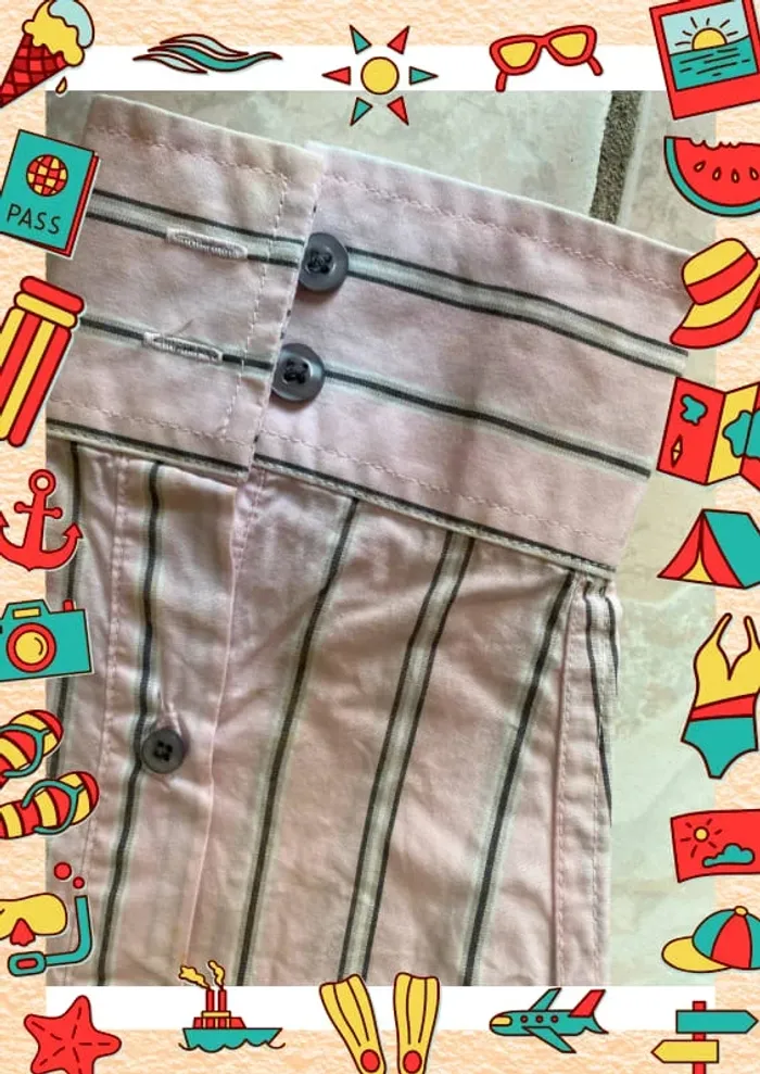 Chemise à rayures Tex XL - photo numéro 6