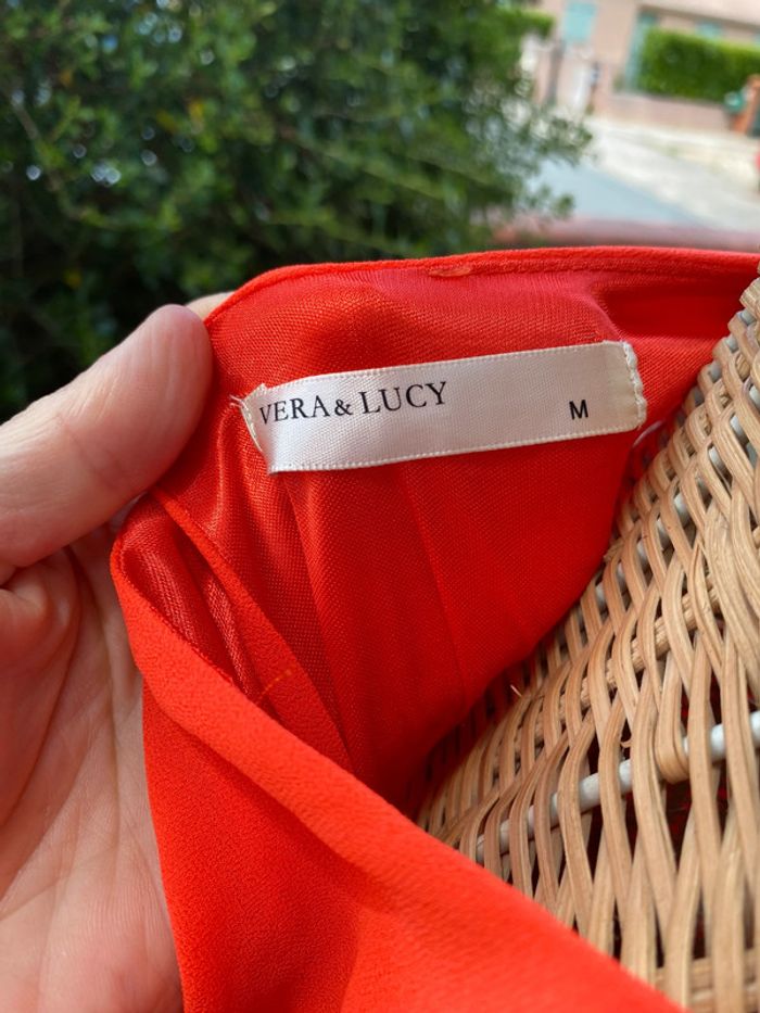 Robe chic Vera & Lucy orange taille M - photo numéro 13