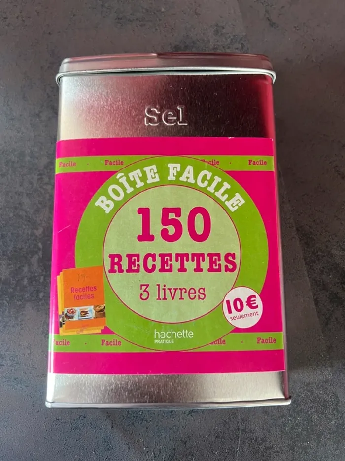 Livres de recette dans boîte - photo numéro 2