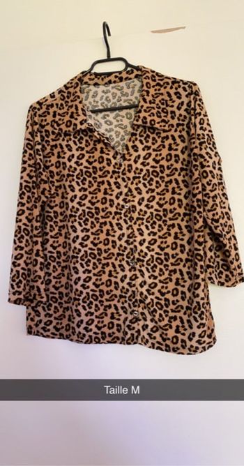 Chemisier leopard