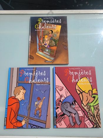 3 BD Mes Premières Chaleurs, tomes 1, 4 et 5