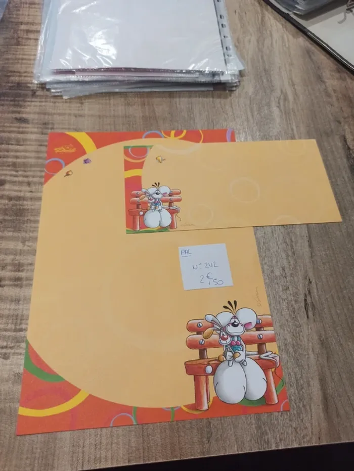 Papier à lettre Diddl 242 2,50€