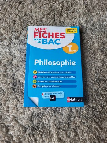 Livre fiche BAC
