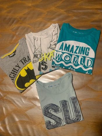 Lot tee-shirts garçon 6 ans