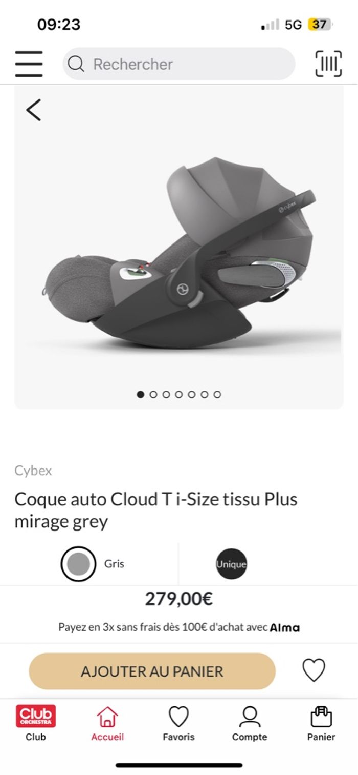 Cosy Cybex - photo numéro 4