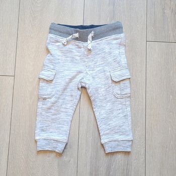 Pantalon gris chiné. Garçon 12 mois. Marque Gémo baby