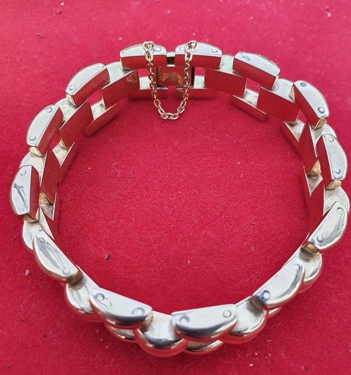 bracelet Tank or 18 carats - photo numéro 2