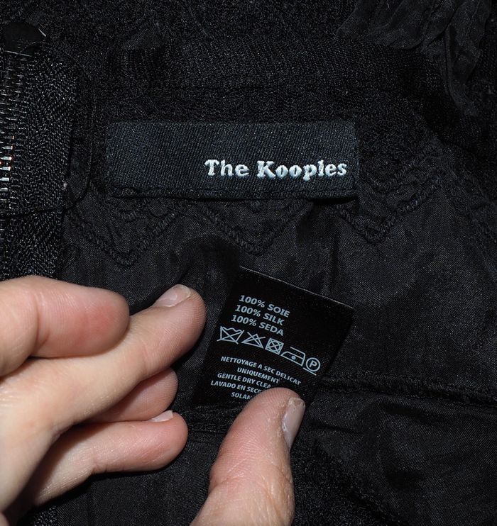 haut the Kooples en soie taille 1 - photo numéro 3