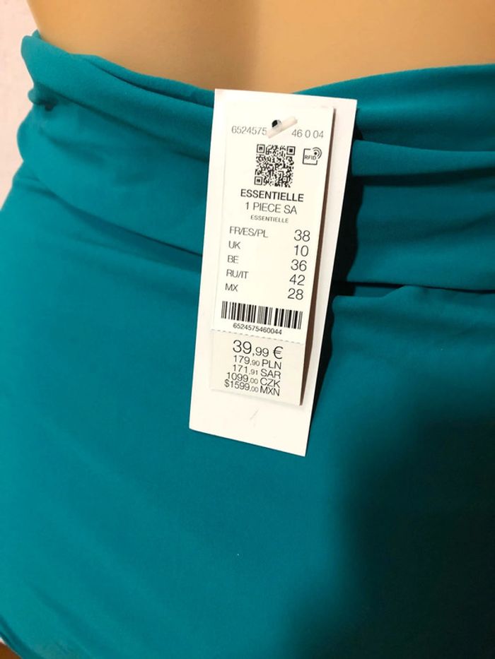 💦 Maillot de bain 1 pièce Etam - ne u f - photo numéro 5