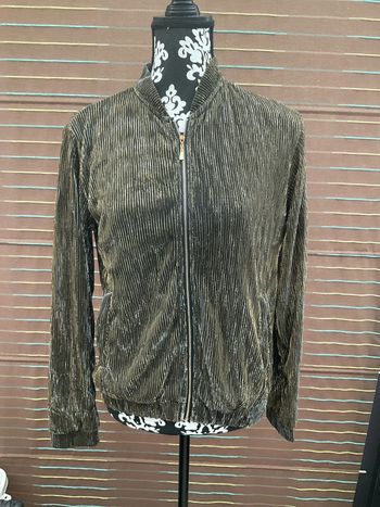 Gilet noir et doré neuf T40 (n°3)