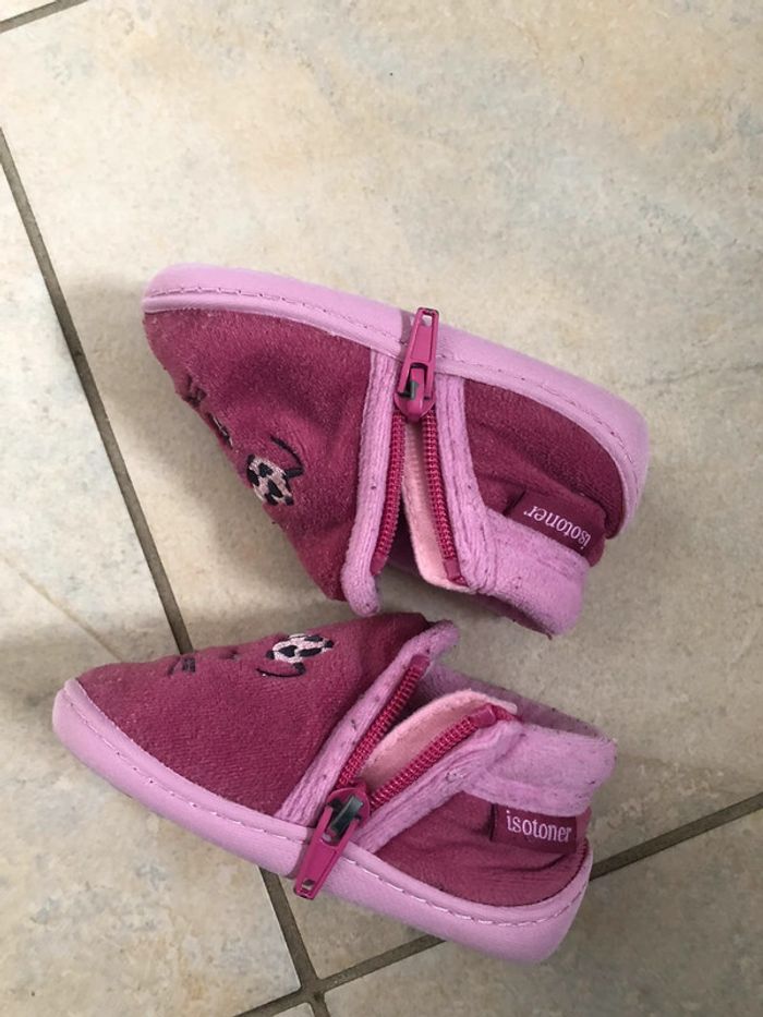 Chaussons isotoner fille 22 chat - photo numéro 3