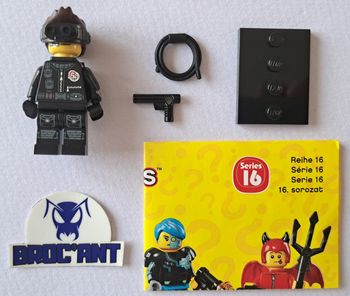 Figurine Lego série 16 numéro 14 Espion
