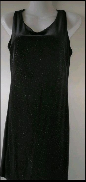 Robe velour noire