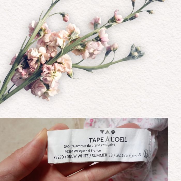 🌸 Chemisier Fleuri bébé fille taille 9 mois - photo numéro 5