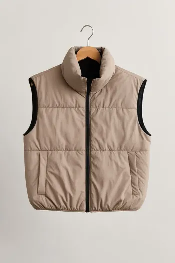 🧥 Blouson Sans Manche Réversible Kiabi - Taille 36