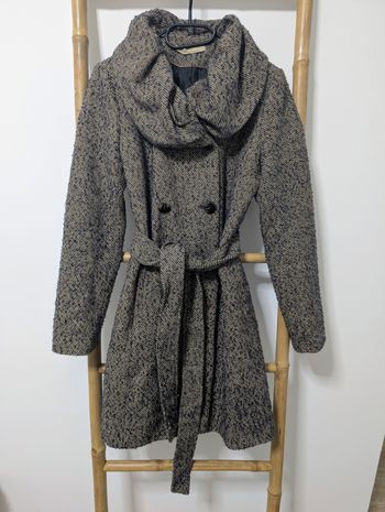 🌸 FEMME 🌸  Manteau ceinturé Sepia Collection – Laine – Taille 36 – Très bon état