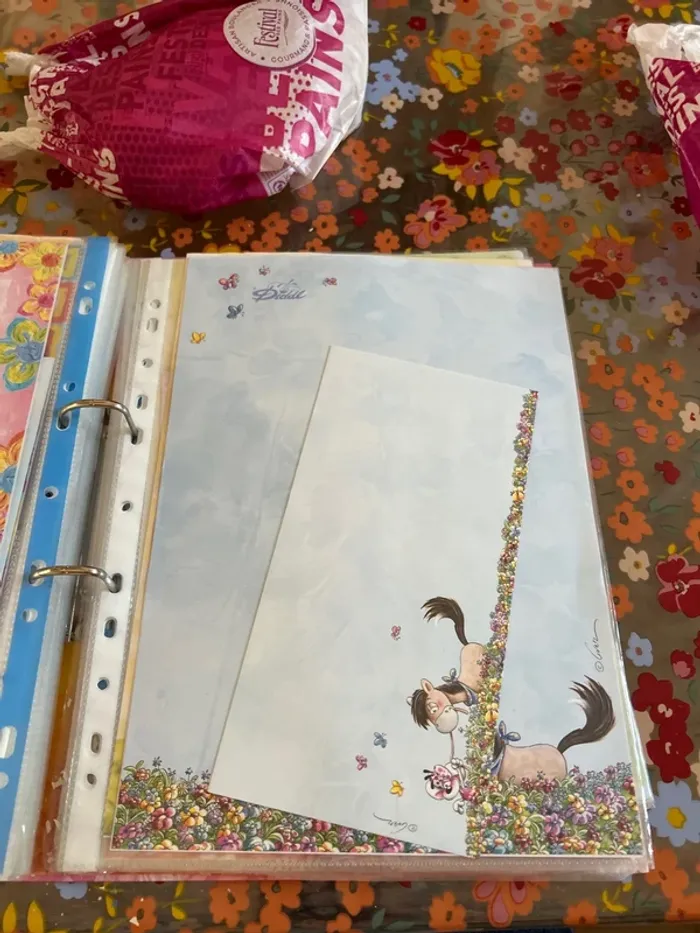 Enveloppe feuille diddl - photo numéro 4