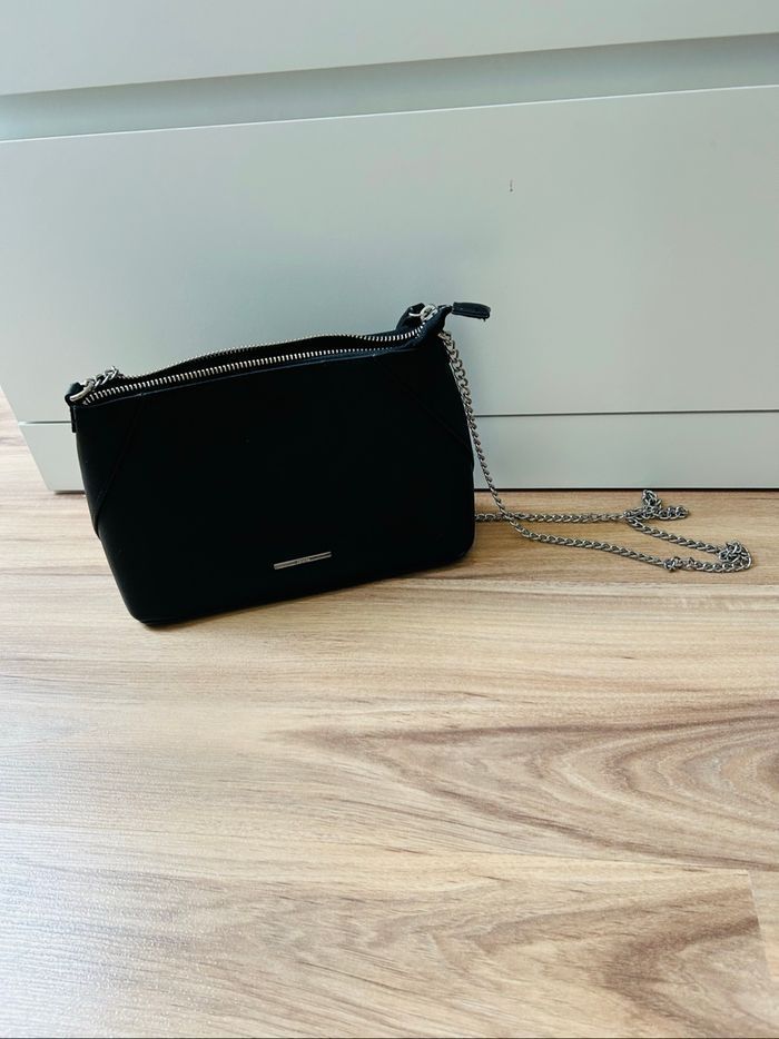 Sac à bandoulière noir Berskha - photo numéro 1
