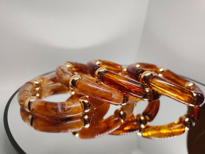4 bracelets doré zara - photo numéro 3