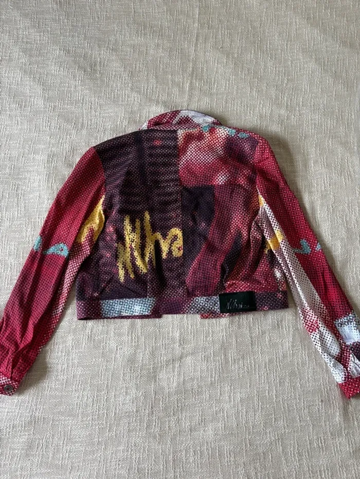 Veste courte Nathalie Chaize – Taille 42 – coton - photo numéro 3