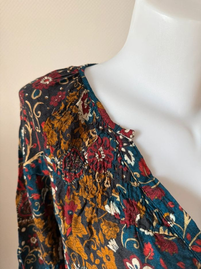 Blouse camaïeu en très bon état taille 38 - photo numéro 4