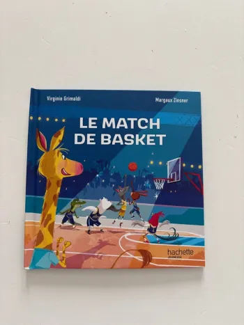Livre Macdo le match de basket