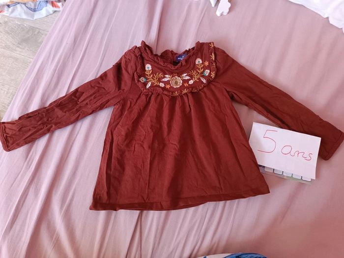 Tee shirt chemise sergent major 5 ans