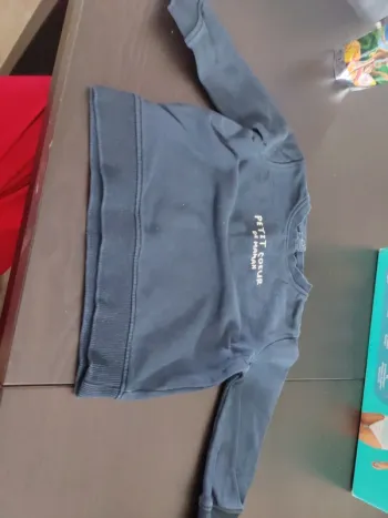 Pull petit coeur de maman 18mois