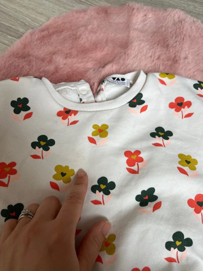 2 sweats bébé fille 18 mois - photo numéro 4