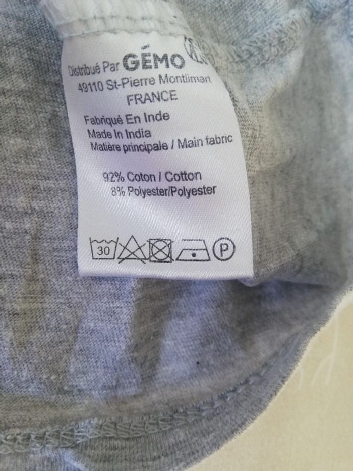 Débardeur gris 10 ans fille - photo numéro 4