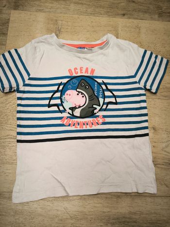 Tee shirt Georges pig 4ans
