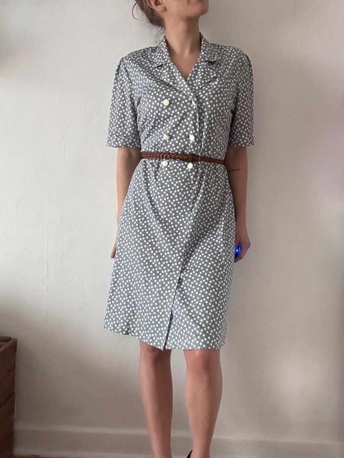 Robe à pois rétro - photo numéro 2