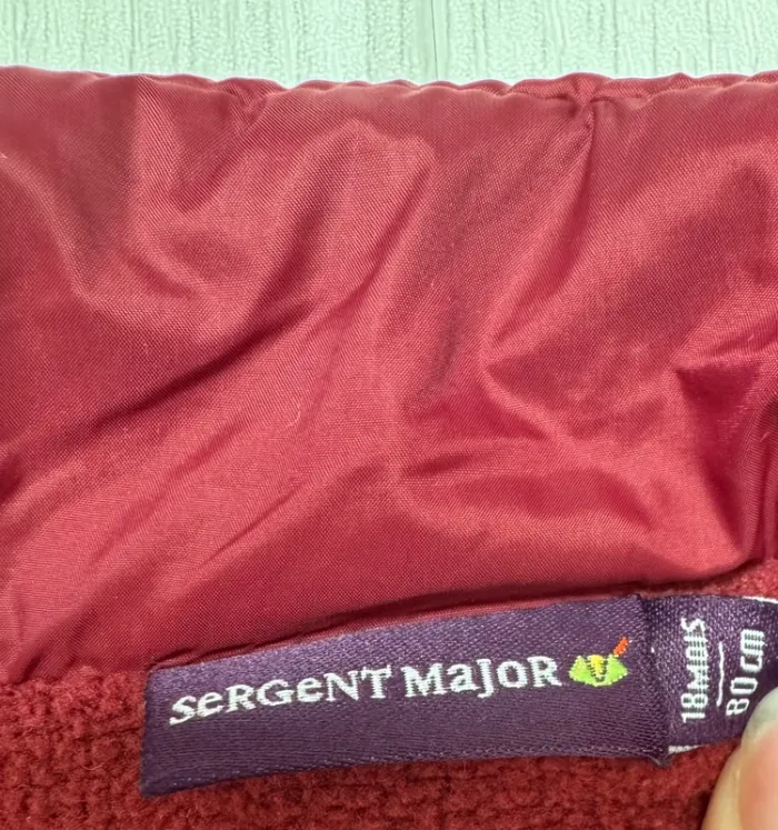 Doudoune bordeaux Sergent Major 18 mois - photo numéro 5