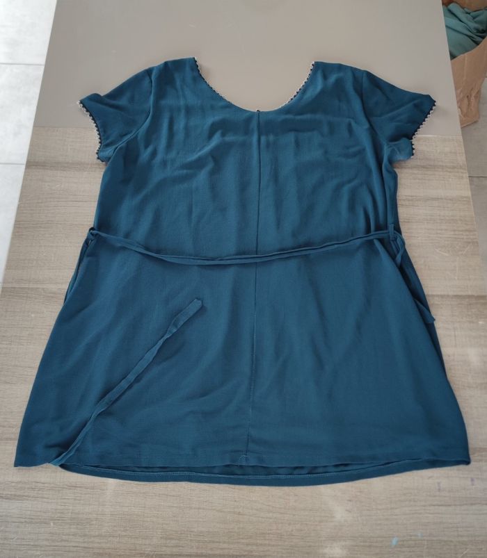 Tunique couleur verte taille 50 marque Kiabi pour femme - photo numéro 5